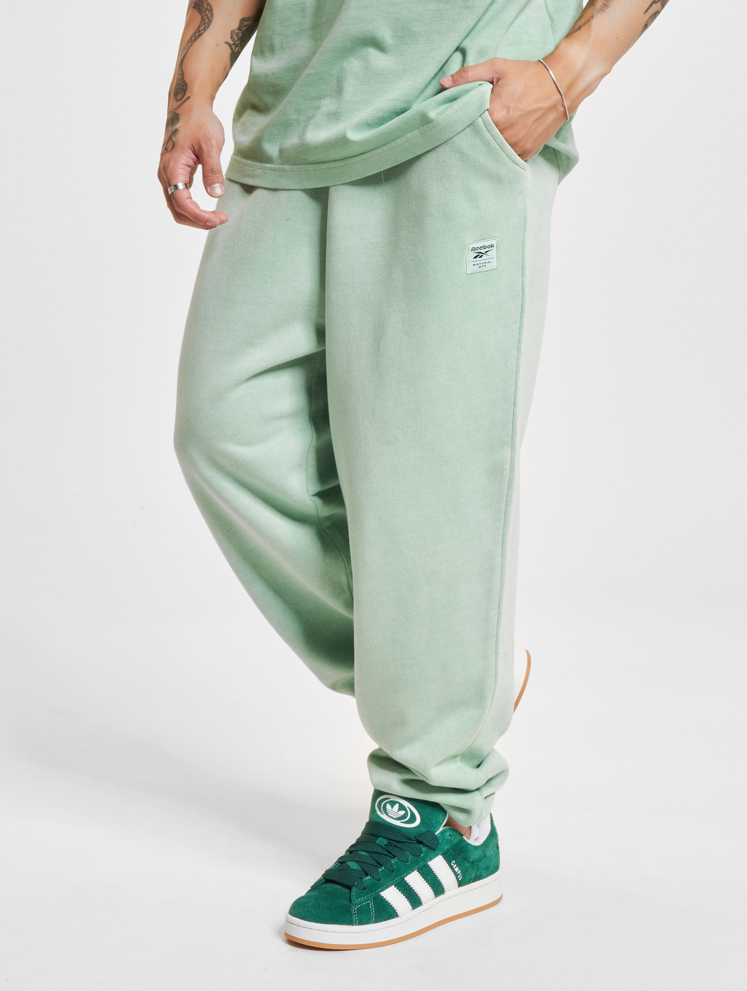 Reebok CL Jogginghose Männer,Unisex op kleur groen, Maat S