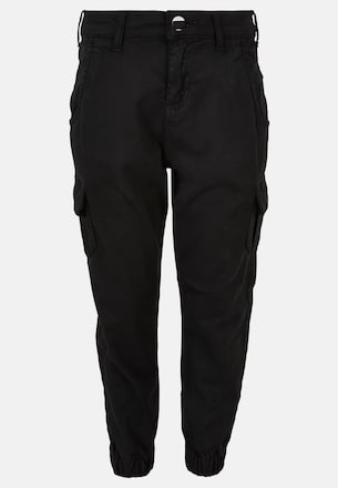 Girls High Waist Cargo Pants
