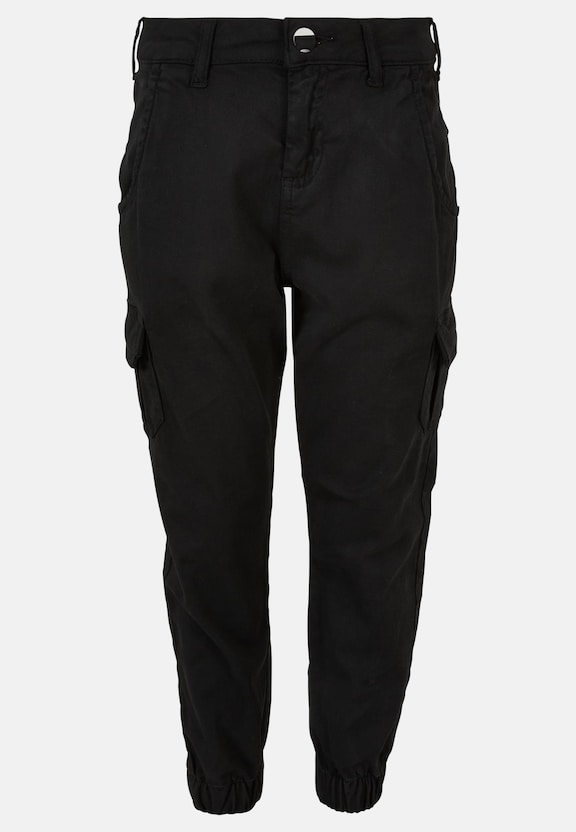Girls High Waist Cargo Pants-0