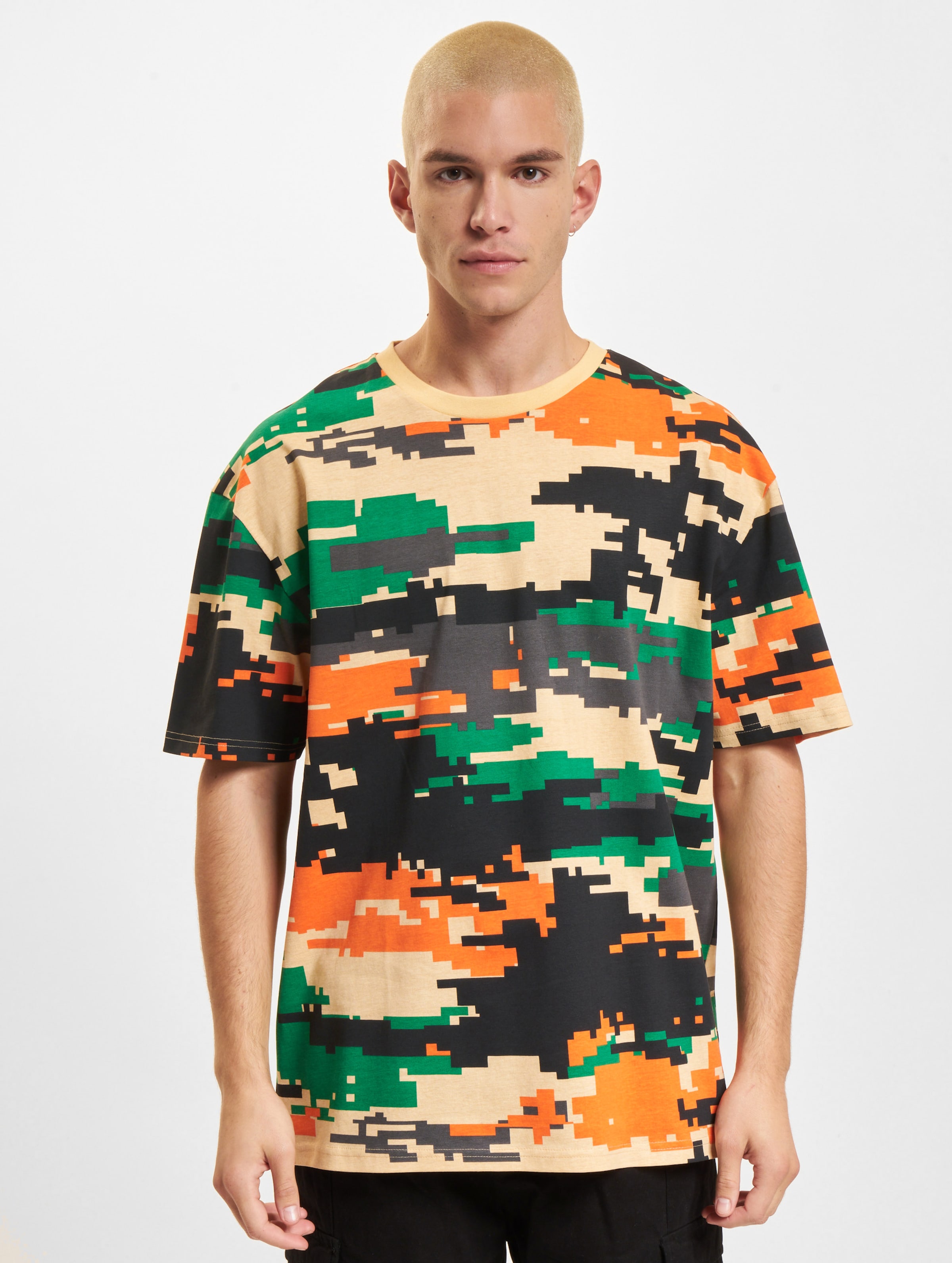 Dangerous DNGRS Electric T-Shirt Männer,Unisex op kleur camouflage, Maat 3XL