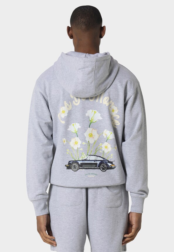 FLEUR DE ROUTE HOODY-1