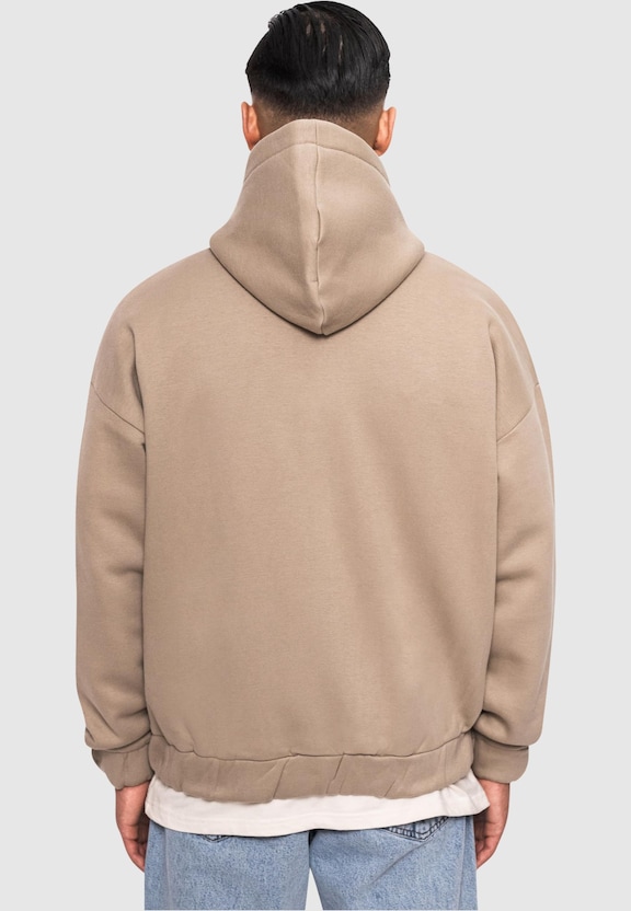 Super Heavy Oversize Blank Zip Hoodie-1