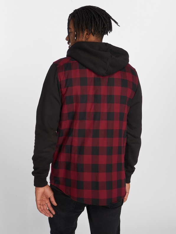 Hooded Checked Flanell -1