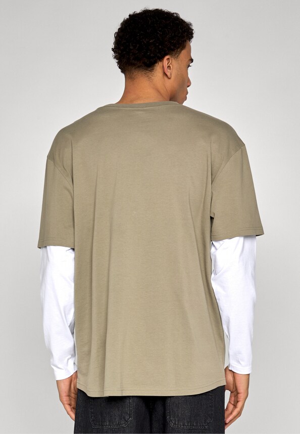 Oversized Shaped Double Layer -1