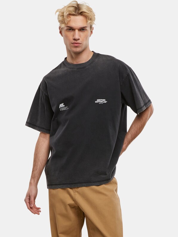 Another Signature Washed Oversized Tshirt-0