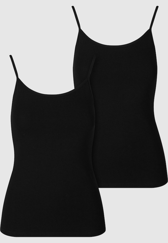 Ladies Basic Tank Top Cotton  2-Pack-8