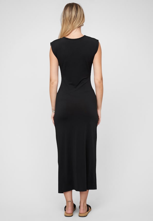 Longform Dress with side slit-1
