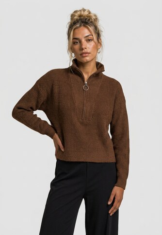 NMNEWALICE L/S HIGH NECK KNIT NOOS