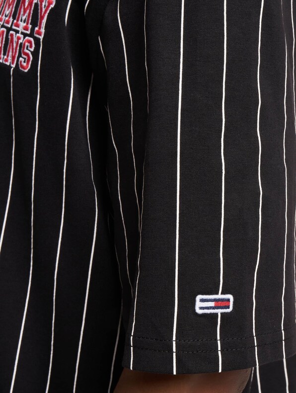 Tommy Jeans Ovz Pinstripe T-Shirt-4