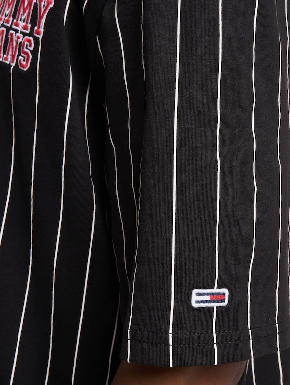 Tommy Jeans Ovz Pinstripe T-Shirt-4