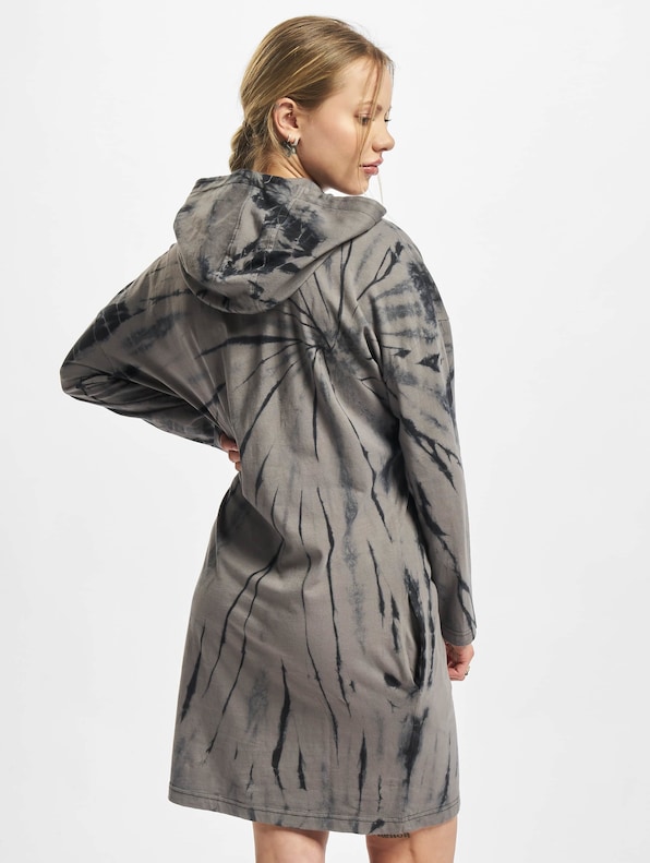Ladies Oversized Tie Dye Hoody-1
