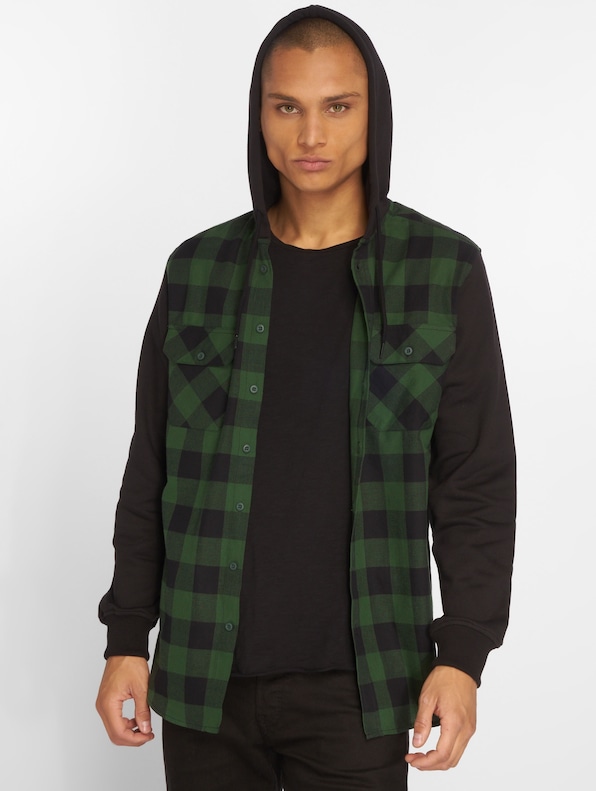 Hooded Checked Flanell-0