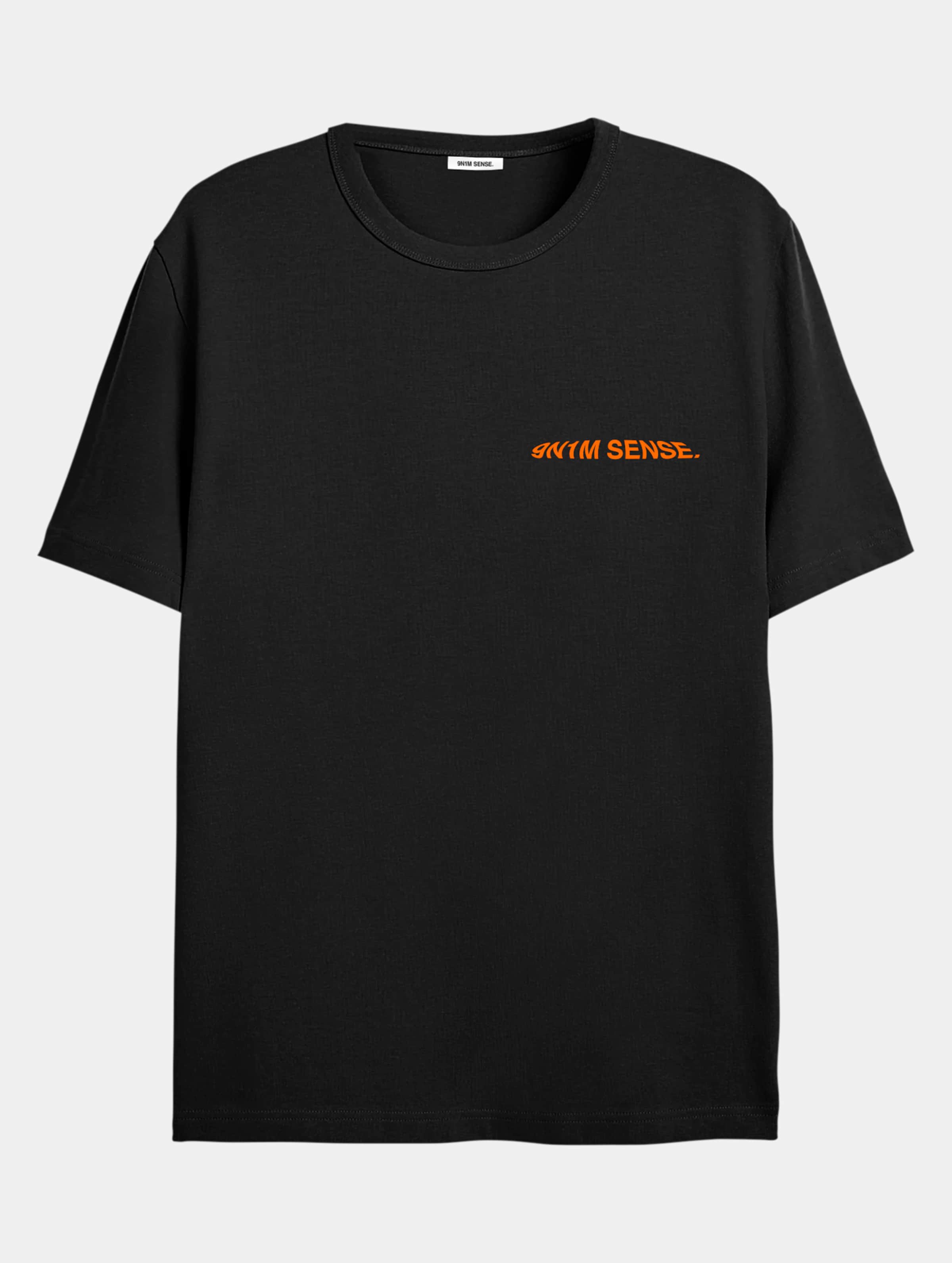 9N1M SENSE ANATOMY 2 T-Shirt Männer,Unisex op kleur zwart, Maat M