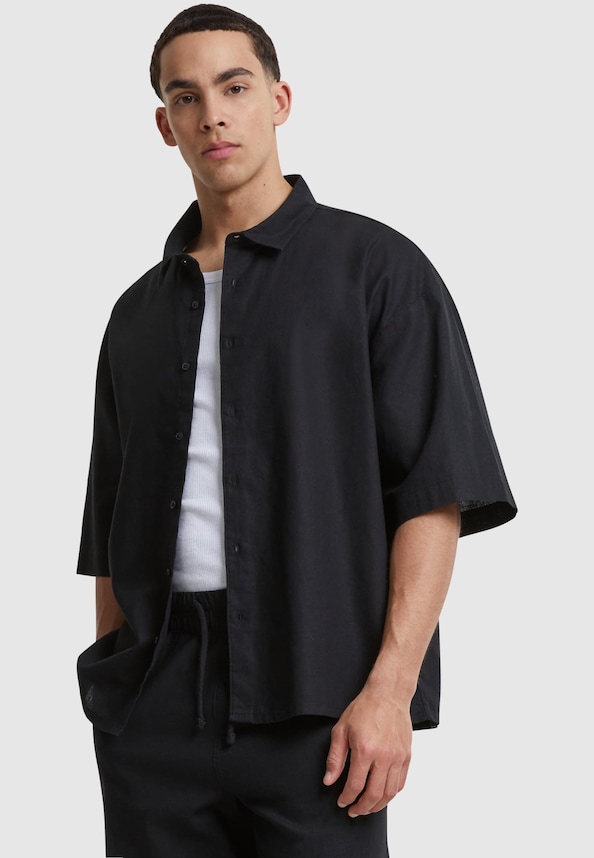 Boxy Cotton Linen -0