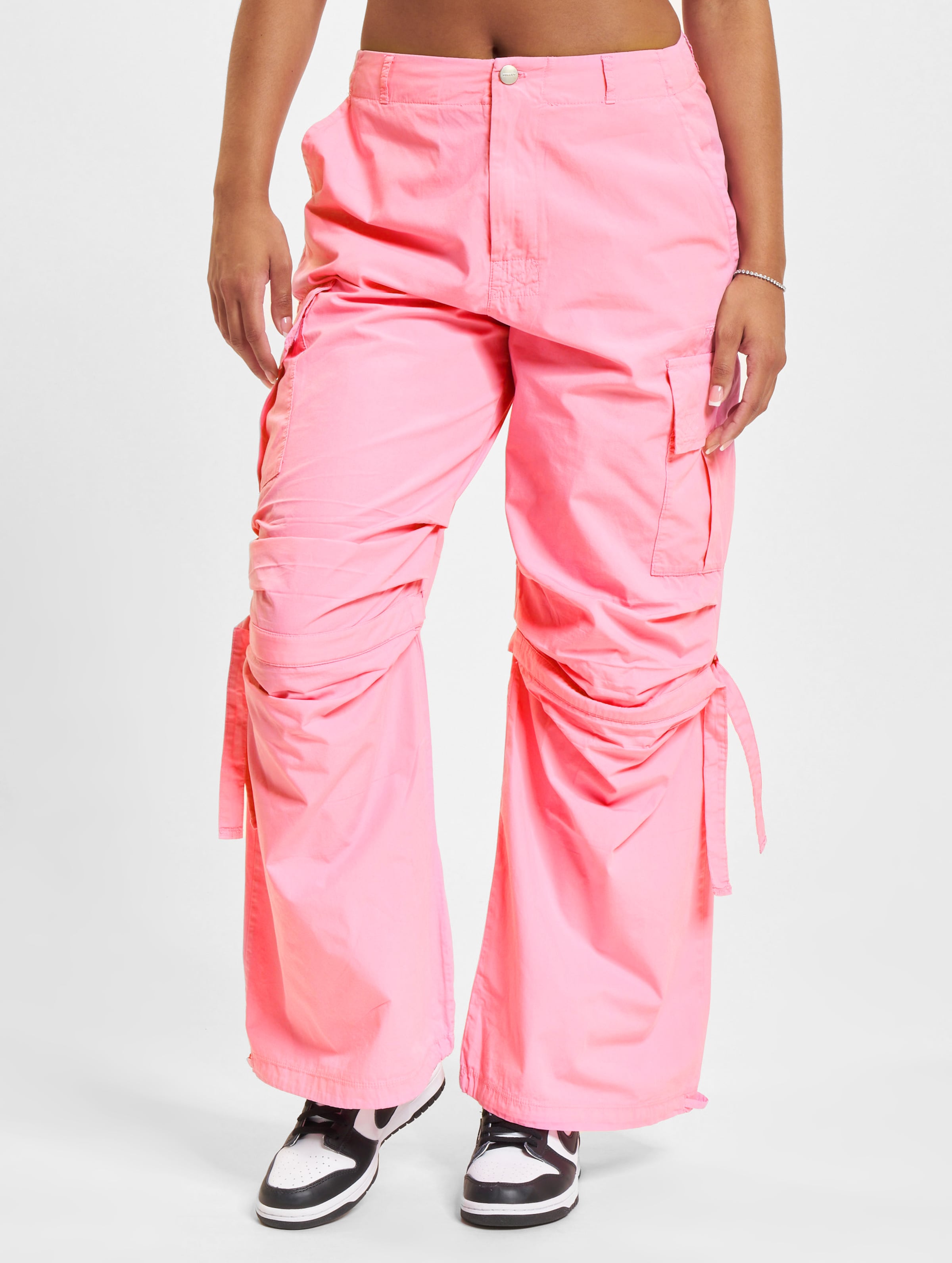 Freddy Pantalone Lungo Cargohosen op kleur roze, Maat XL