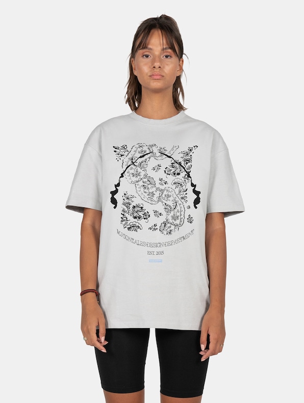 Ladies Paisley x Heavy Oversized Tee-0