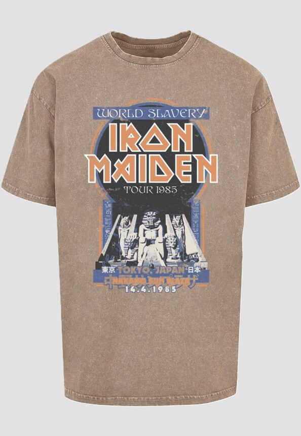 Powerslave - Japanese Flyer Acid Washed Oversize -2