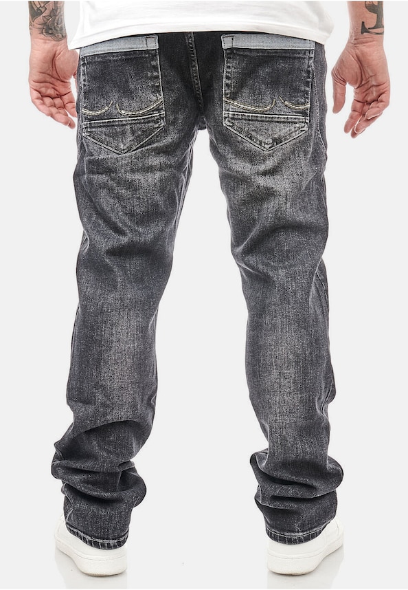 Rusty Neal Herren Destroyed Jeans-Hose  used-1