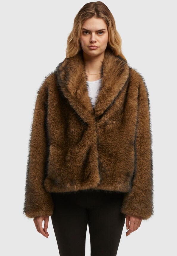 Ladies Short Faux Fur-2