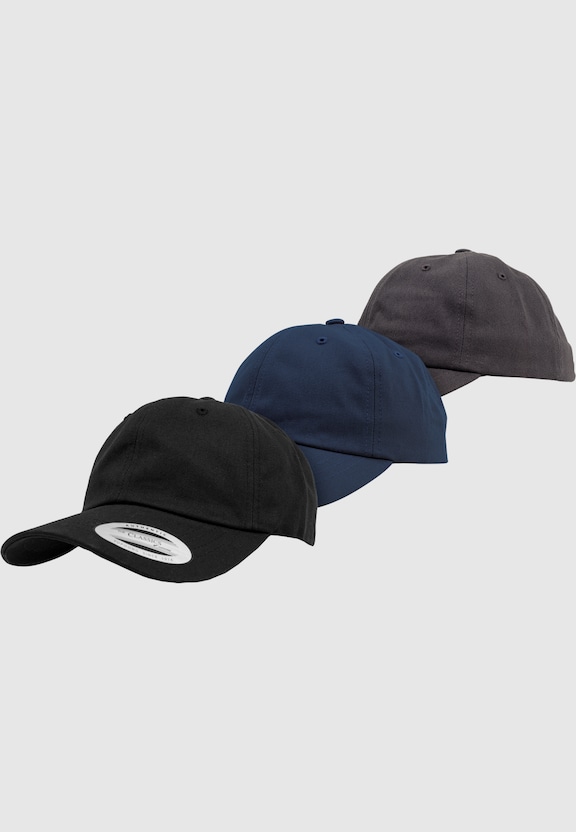 Low Profile Cotton Twill 3-Pack-0