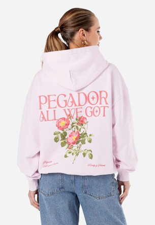 Beali Oversized Hoodie Washed Bubblegum