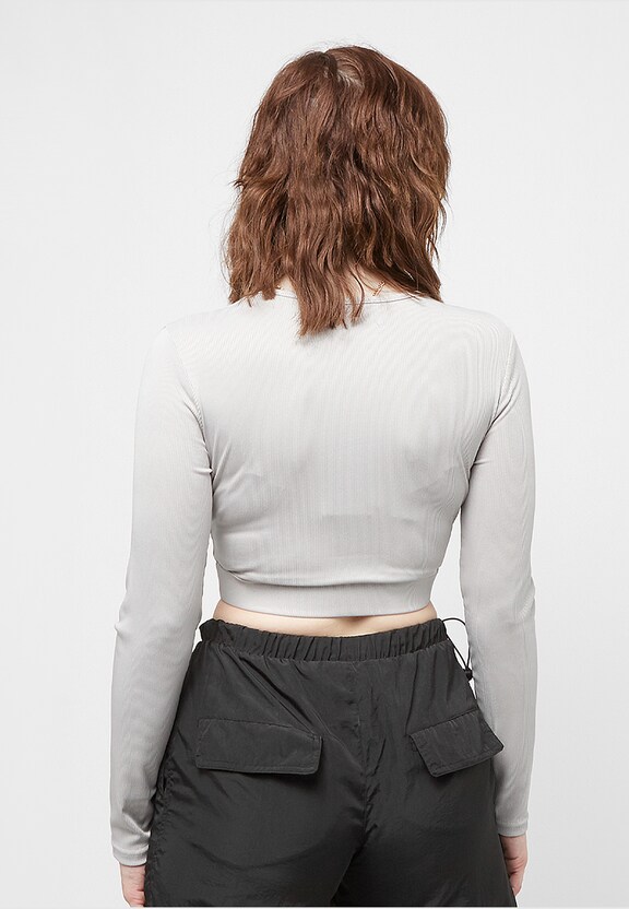 Longsleeve V-Neck Crop -1