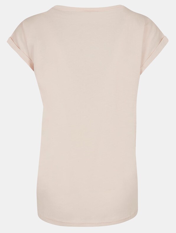 Ladies Valentines Day - Leopard Heart Extended Shoulder-3