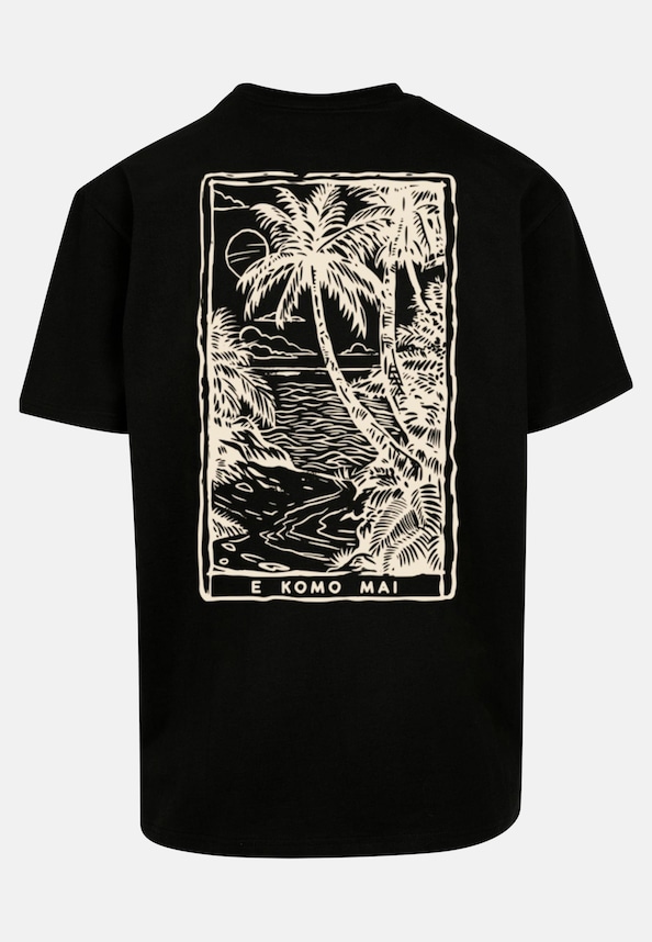 Merchcode Hawai Oversized T-shirt-5