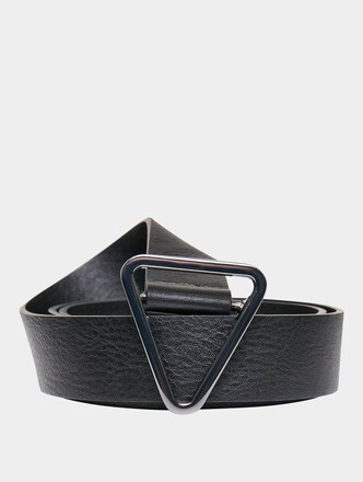Synthetic Leather Triangle Buckle Belt