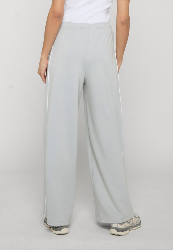 Ladies Wide Leg Scuba -1