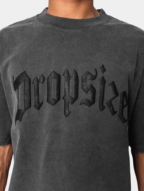 Heavy Oversize White Logo Puffer Print T-Shirt-3