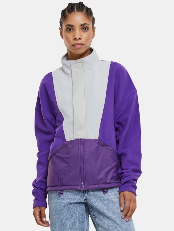 Urban Classics Ladies Polarfleece Track Jacket-0