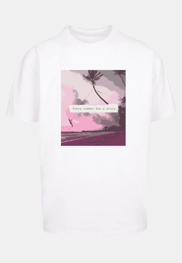Summer - Every summer has a story Heavy Oversize Tee-4