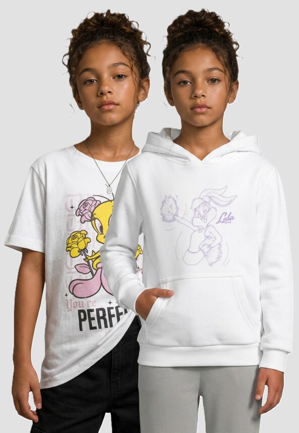 T-Shirt & Hoody 2 Pack - Tweety & Lola Bunny-0