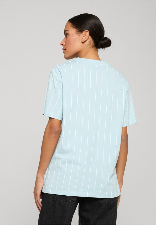 Small Signature Essential Pinstripe Os Tee-1
