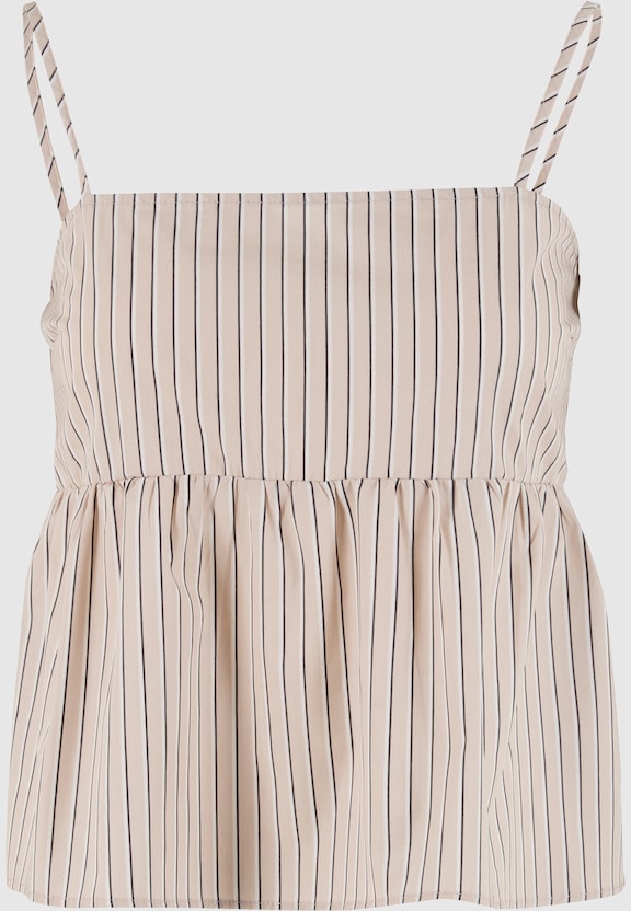 Ladies Striped Cotton Cami Top-4