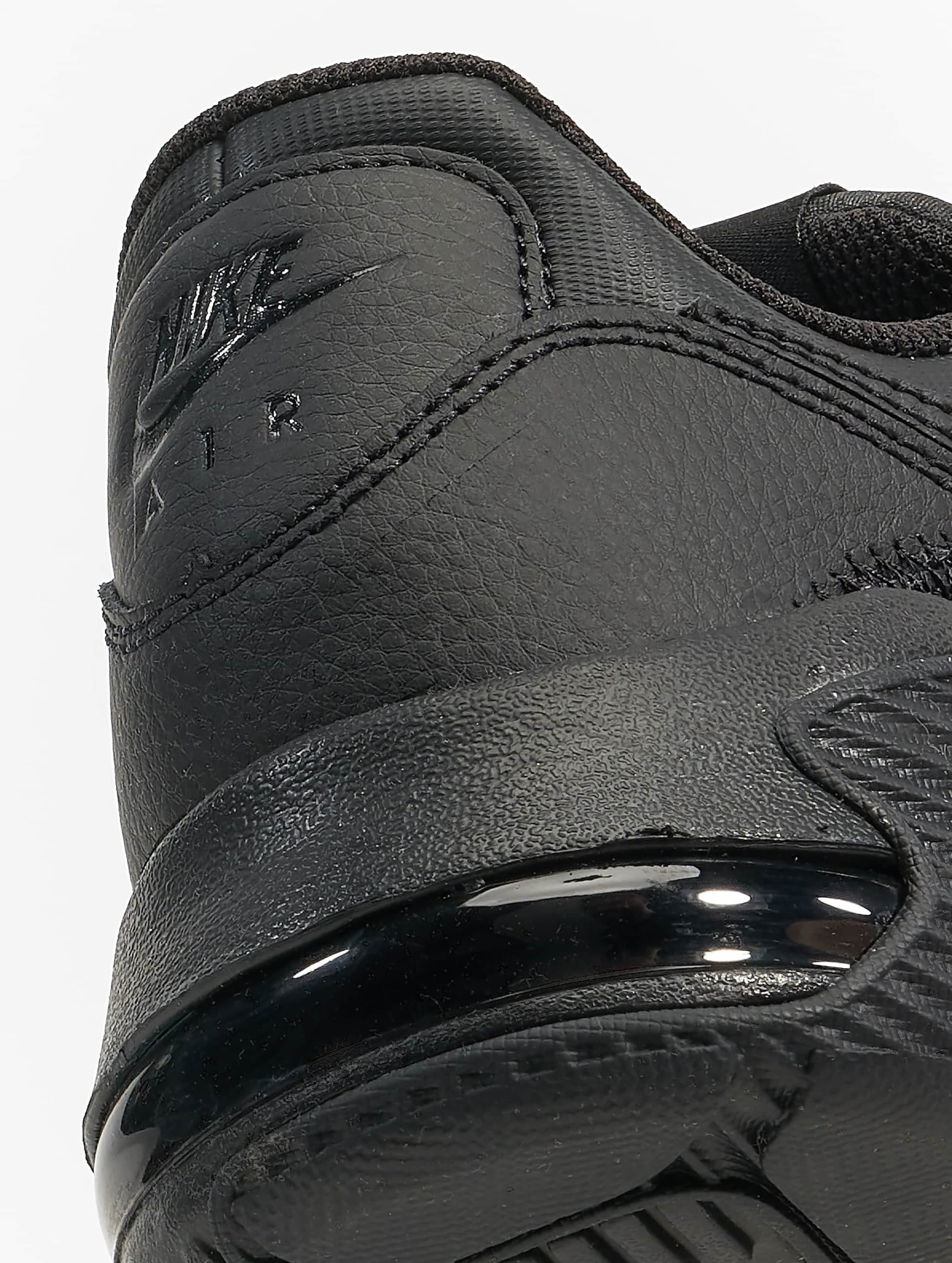 Air max 9 on sale triple black leather