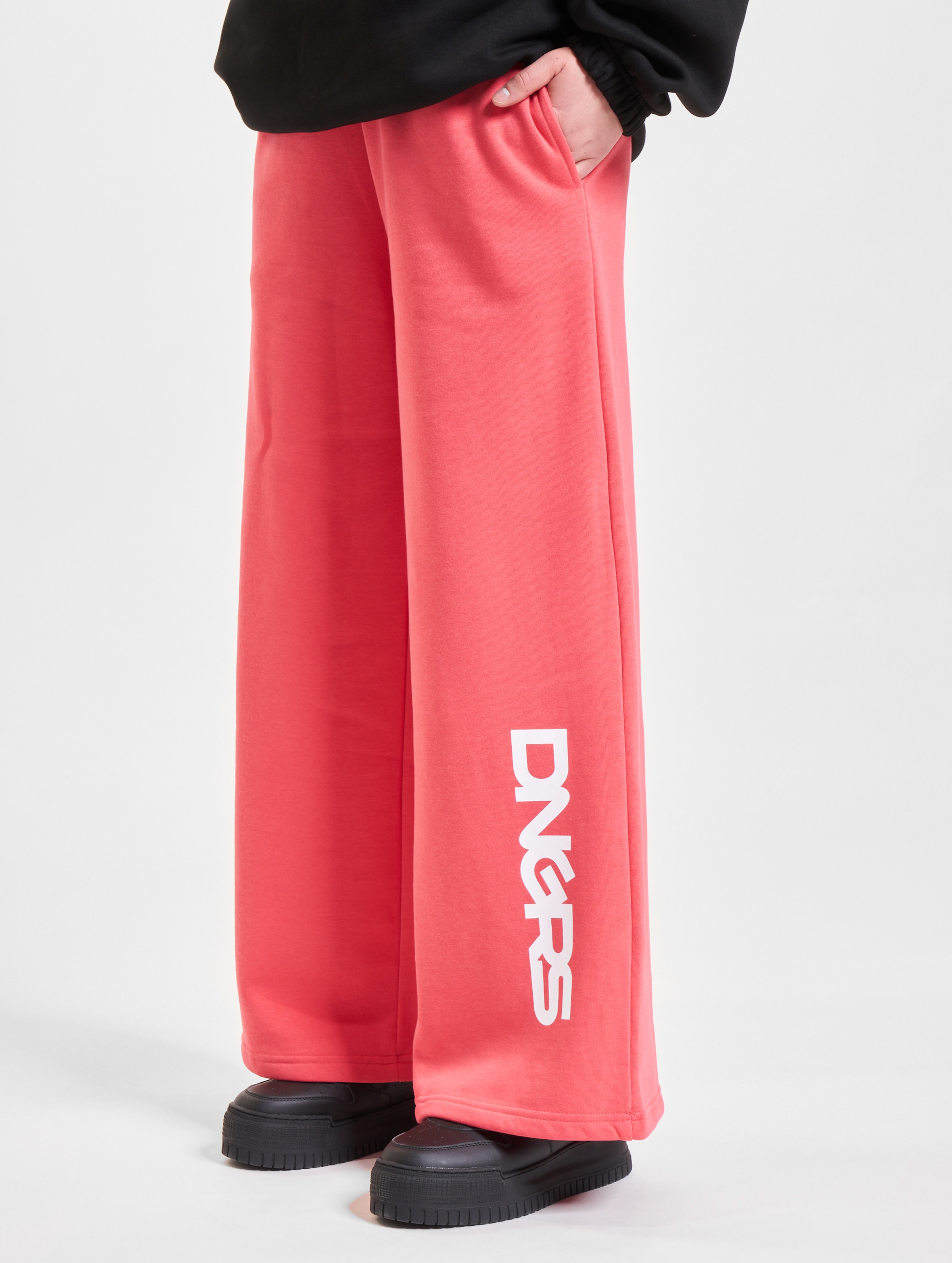Dangerous DNGRS Wide Sweatpants Vrouwen op kleur roze, Maat XL