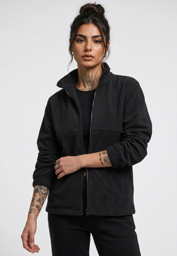 Ladies Double Polarfleece-0