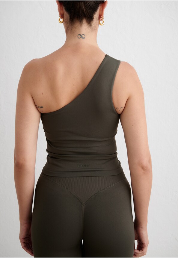 Shape Seamless One Shoulder Bralette-1