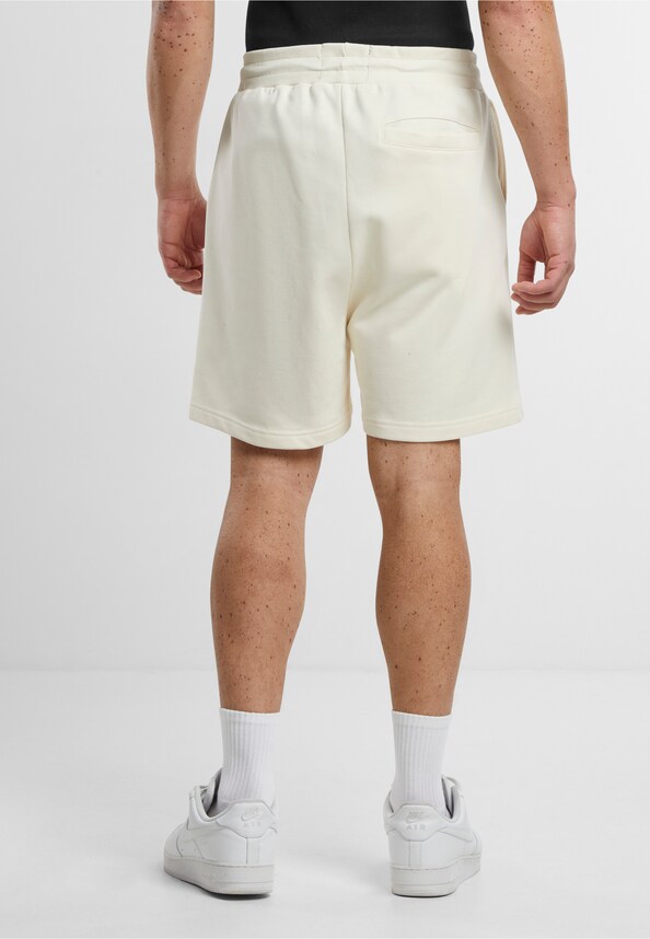 PEQUS Embroidery Logo Sweat Shorts-1