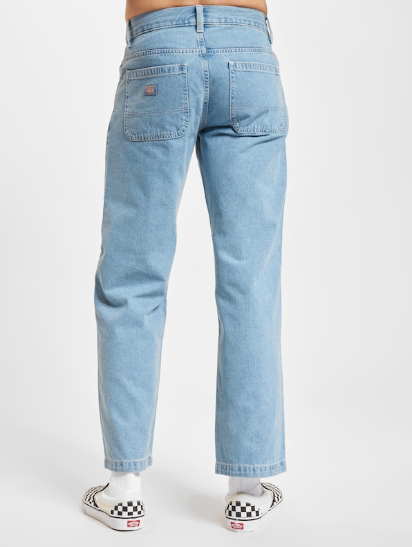 Double Knee Denim Straight Fit-1