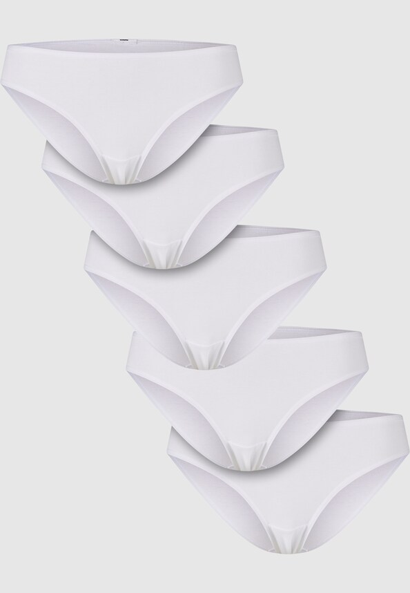 Ladies Basic Cotton Slip 5-Pack-7