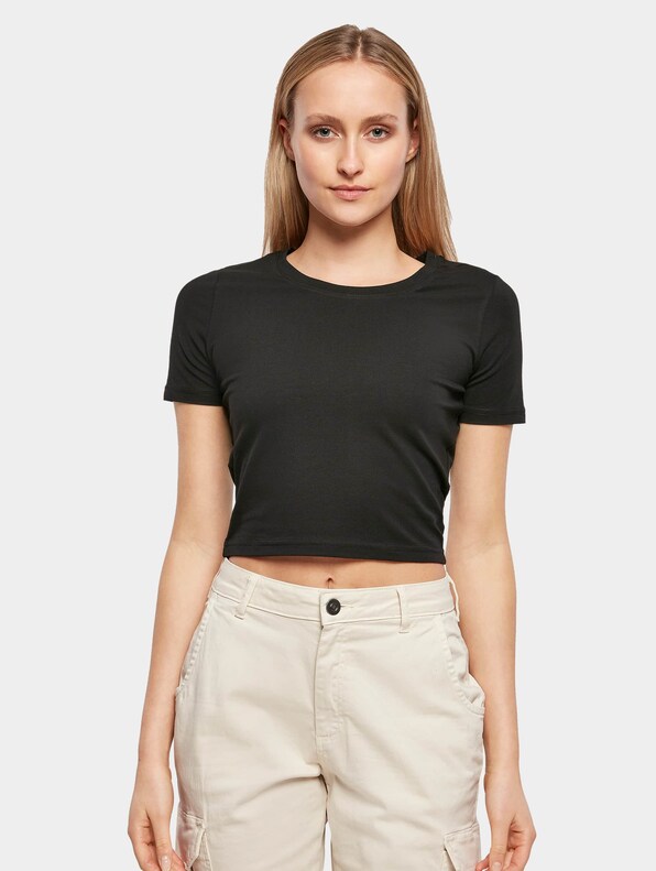 Ladies Cropped Tee-2