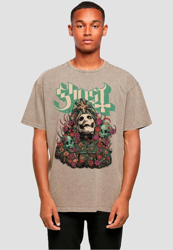 Ghost - Bliss Acid Washed Oversize Tee-0