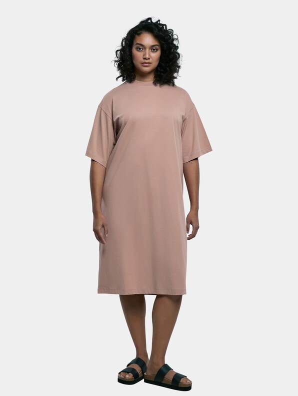 Ladies Organic Long Oversized Tee -3