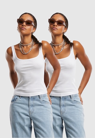  Ladies Wide Neck Rib