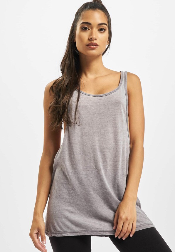 Ladies Loose Burnout Tank-2