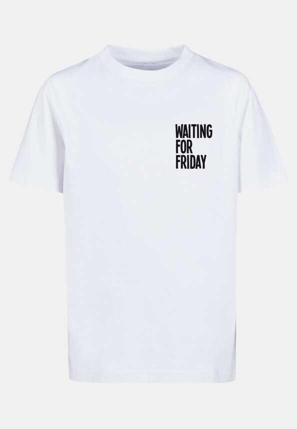 Waiting for Friday Kids Basic Tee-0