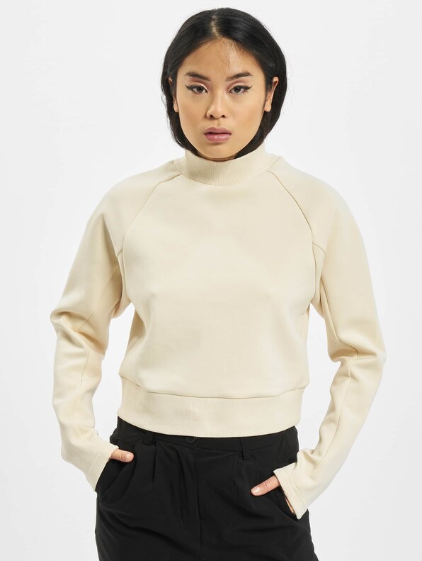 Ladies Interlock Short Turtleneck Crew-2